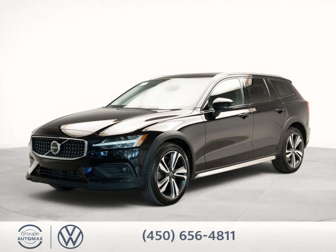Onyx Black 2024 Volvo V60 Wagon All-Wheel Drive Automatic