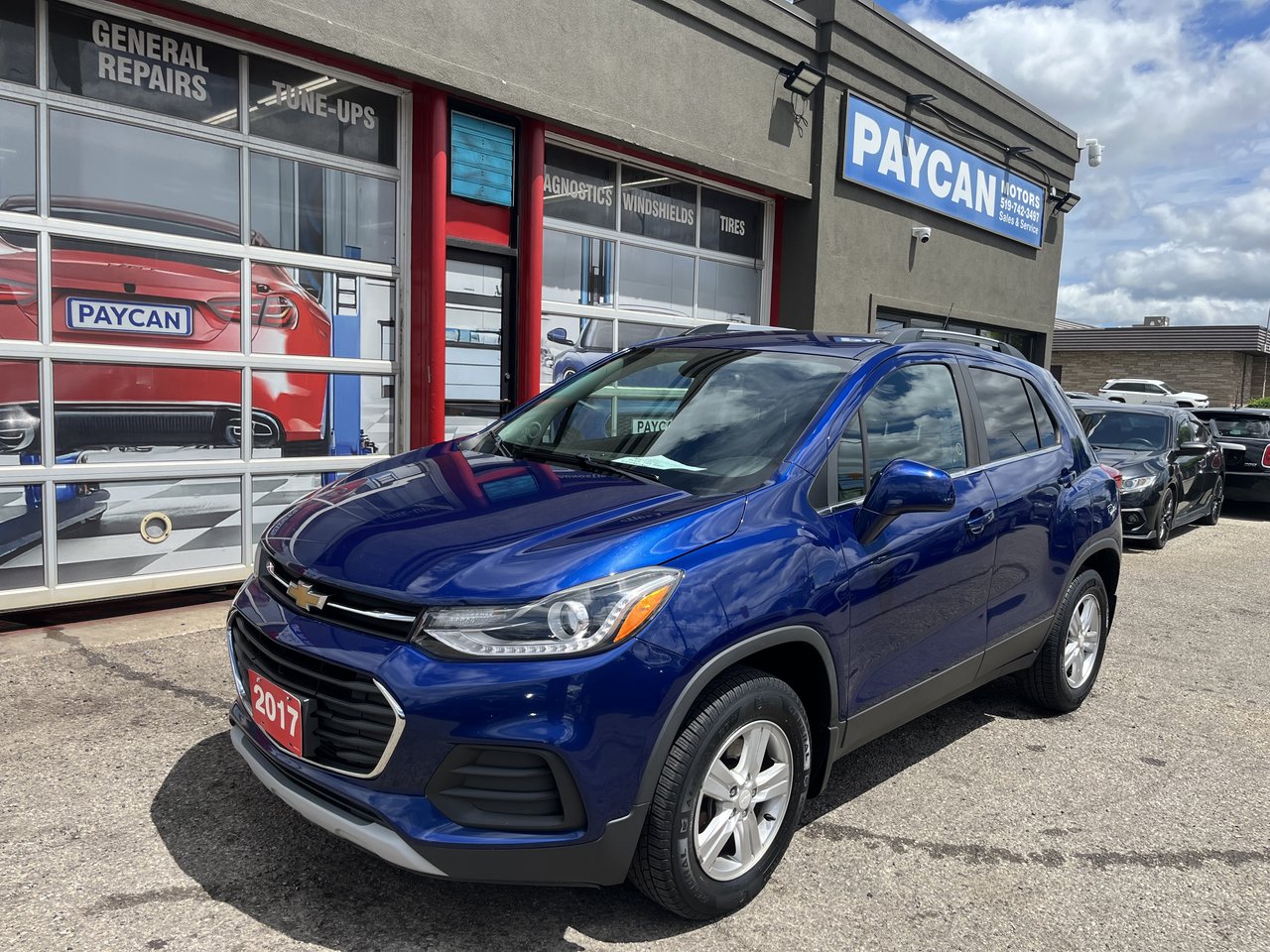 Blue 2017 Chevrolet Trax LT AWD SUV / Crossover All-Wheel Drive Automatic