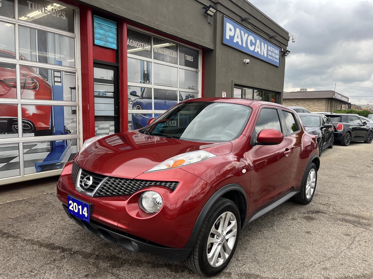 Red 2014 Nissan Juke SUV / Crossover All-Wheel Drive