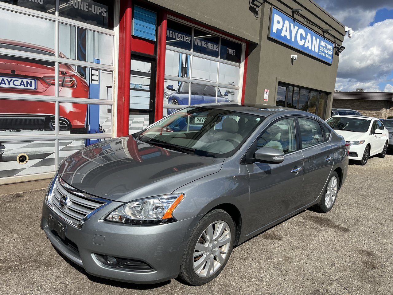 Silver 2013 Nissan Sentra Sedan Front-Wheel Drive Automatic