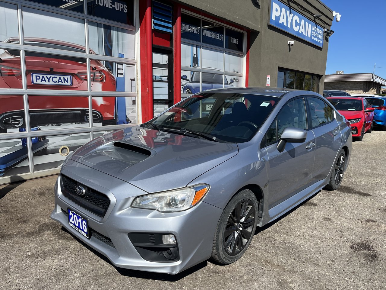 Silver 2016 Subaru WRX Sedan All-Wheel Drive Manual