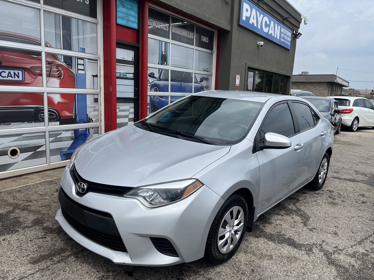 Silver 2014 Toyota Corolla Sedan Front-Wheel Drive Automatic