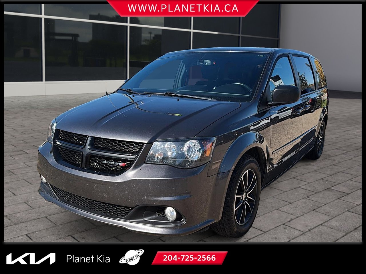 Gray (GRAVITY GREY) 2017 Dodge Grand Caravan Minivan Front-Wheel Drive Automatic