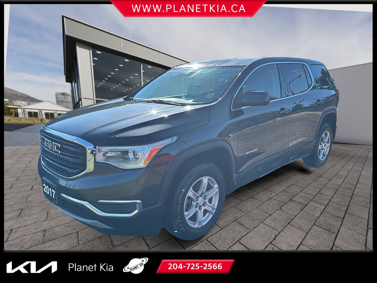 Black 2017 GMC Acadia SUV / Crossover Four-Wheel Drive Automatic