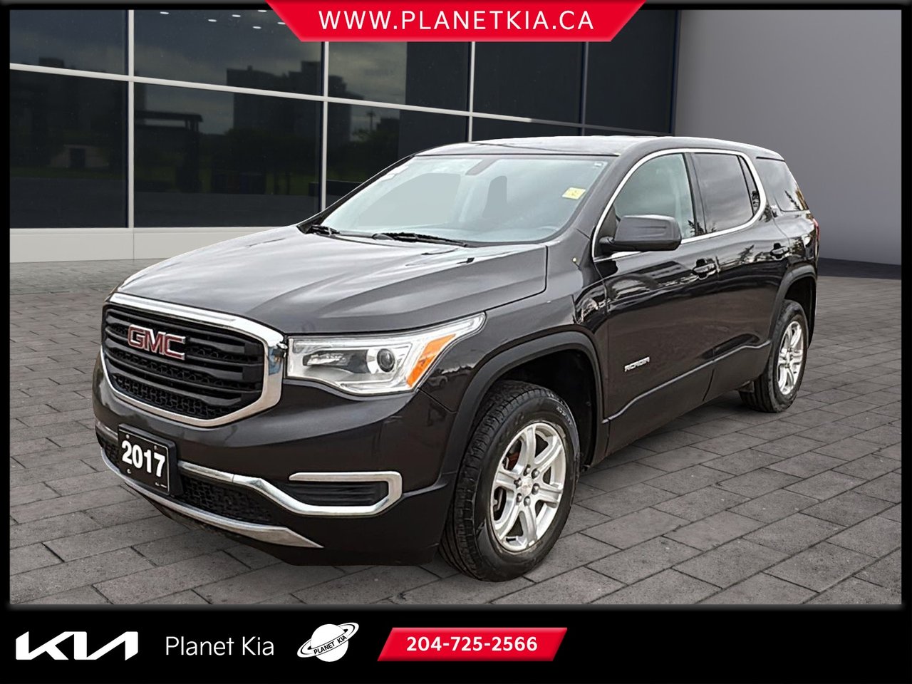 Black 2017 GMC Acadia SUV / Crossover Four-Wheel Drive Automatic