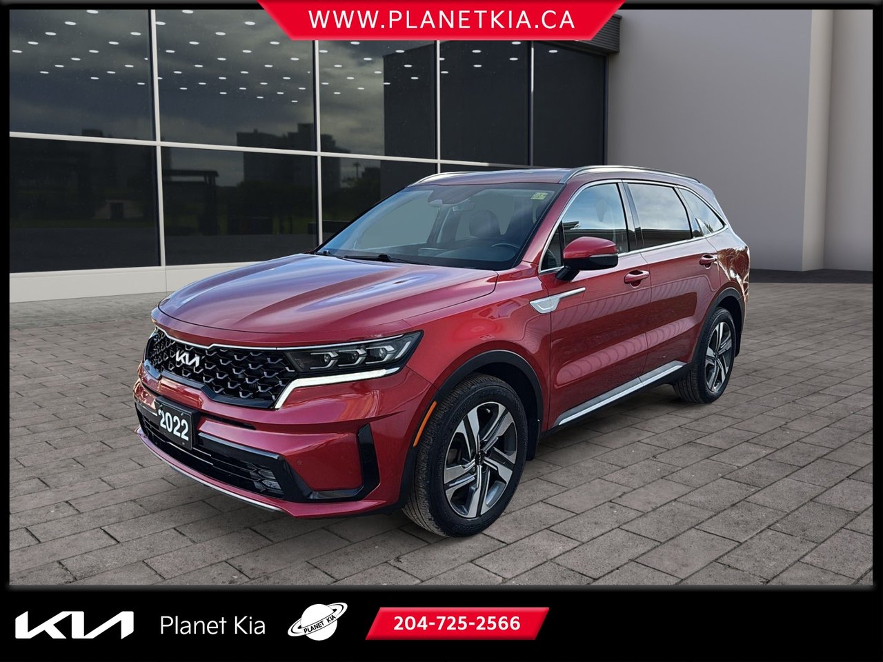 Red 2022 Kia Sorento Plug-In Hybrid SUV / Crossover Automatic
