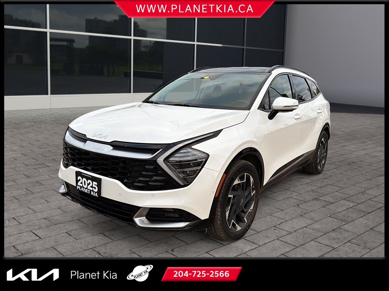 SNOW WHITE PEARL 2025 Kia Sportage Plug-In Hybrid SUV / Crossover  Automatic