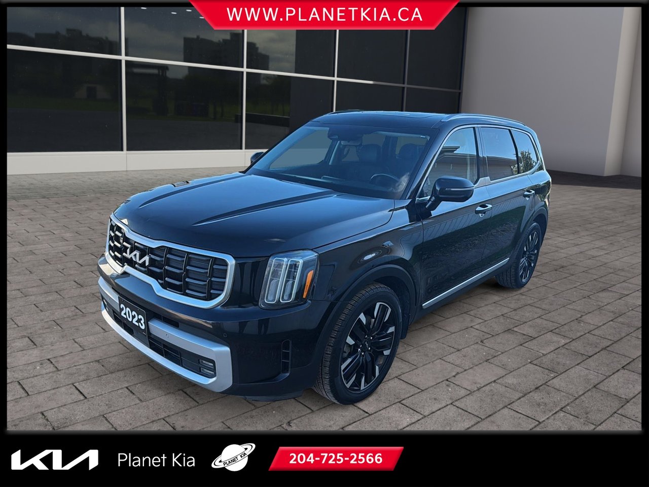 Black 2023 Kia Telluride SUV / Crossover All-Wheel Drive Automatic
