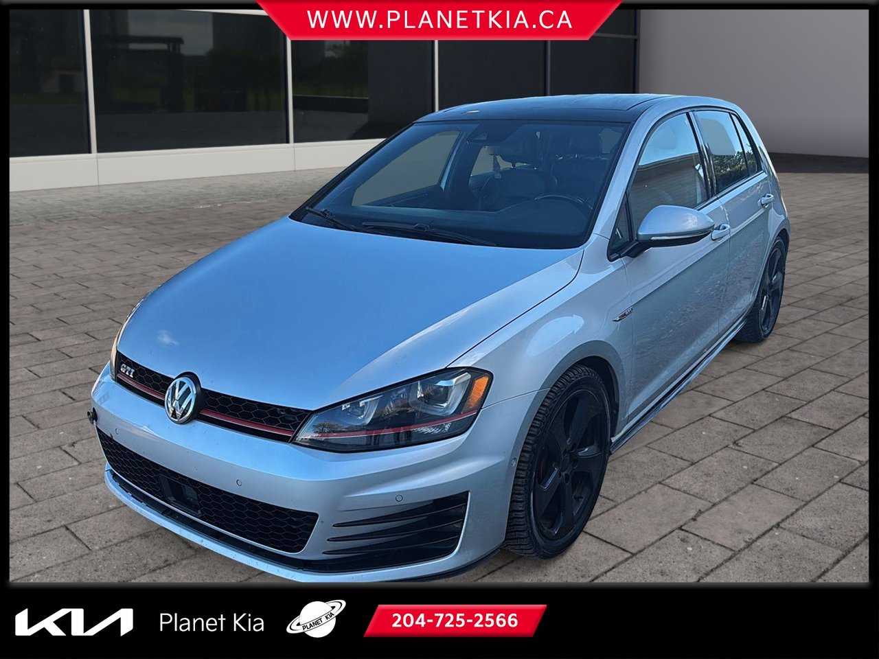 Silver 2016 Volkswagen Golf GTI Hatchback Front-Wheel Drive Automatic
