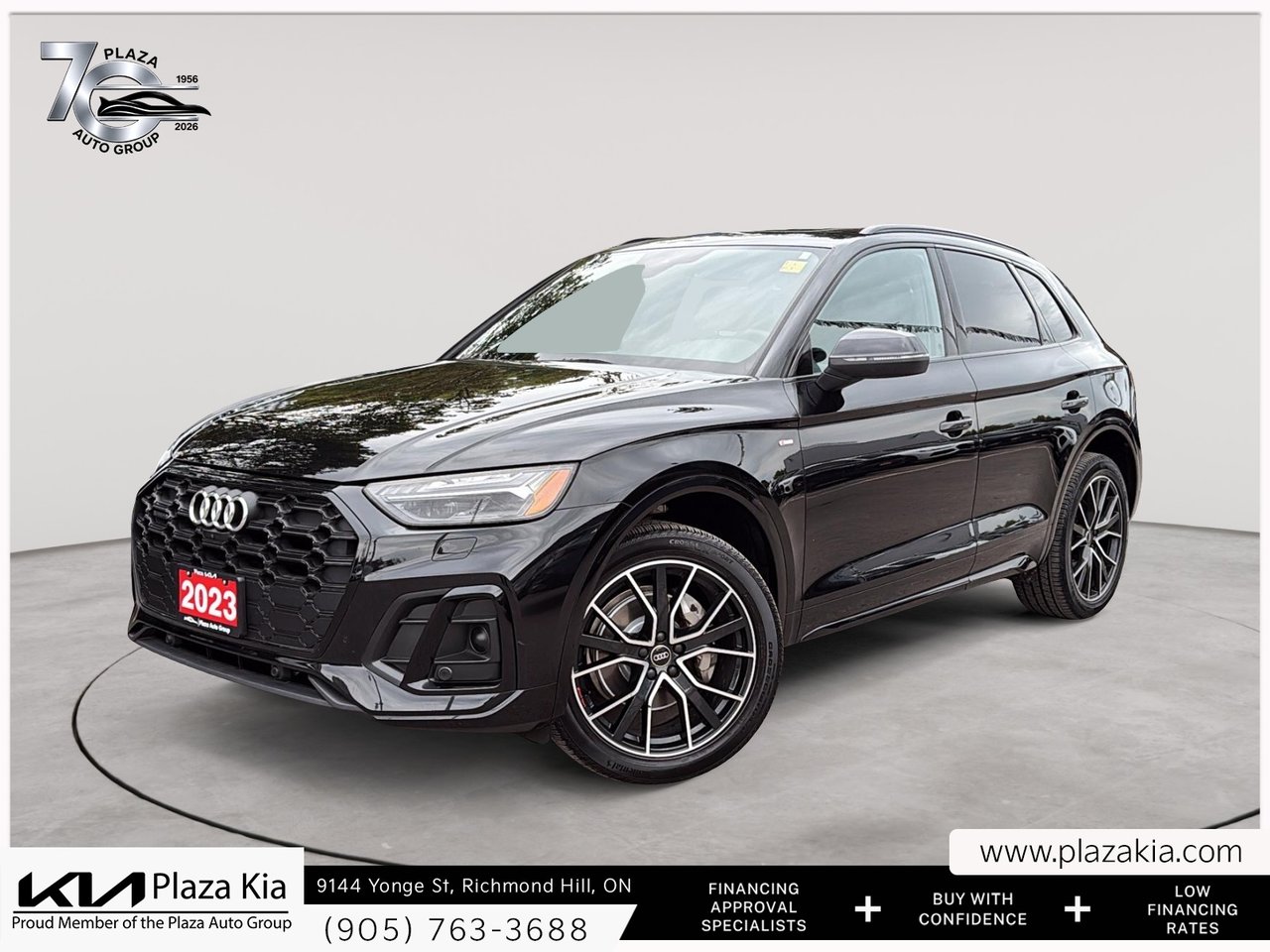0E0E Mythos Black Metallic 2023 Audi Q5 SUV / Crossover  Automatic