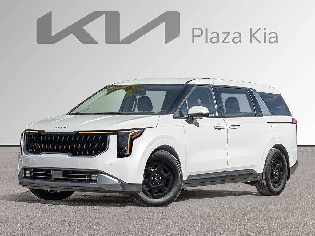 Snow White Pearl 2026 Kia Carnival Minivan Front-Wheel Drive Automatic