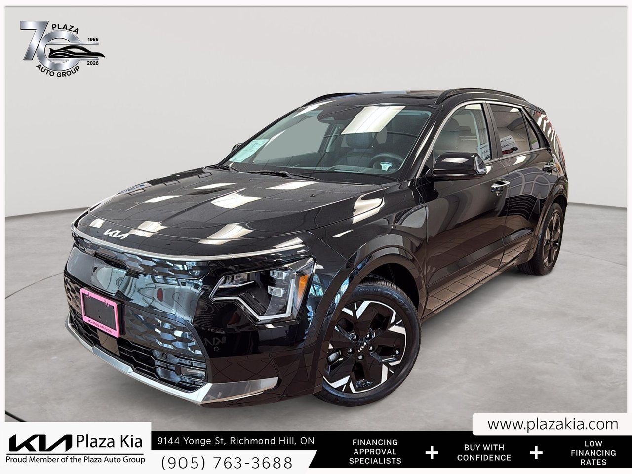 AURORA BLACK 2025 Kia Niro EV SUV / Crossover Front-Wheel Drive Automatic