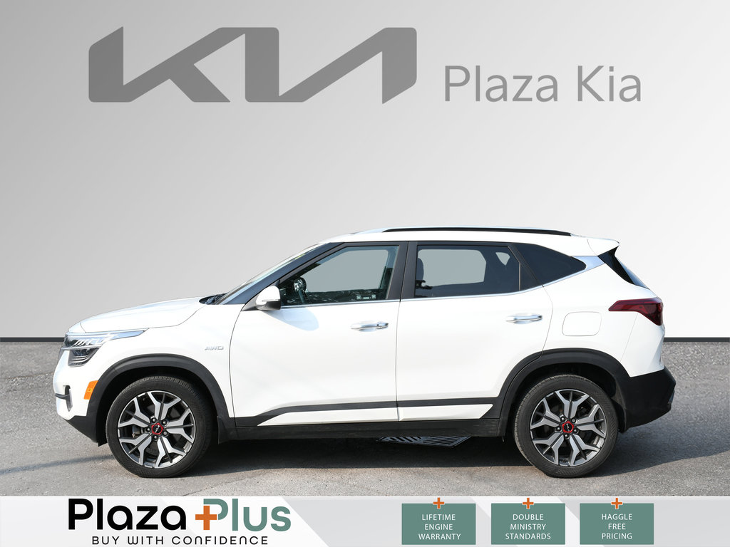 2022 Kia Seltos SX Turbo CPO | NAVI | Low Mileage | Power Tailgate | Backup Camera