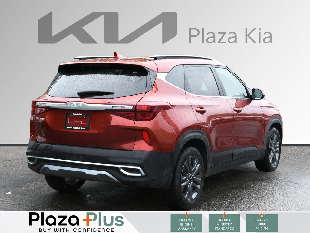2023 Kia Seltos EX CPO | Lane Keep Assist | Blind Spot Monitor | Apple Carplay | Android Auto | Backup Camera