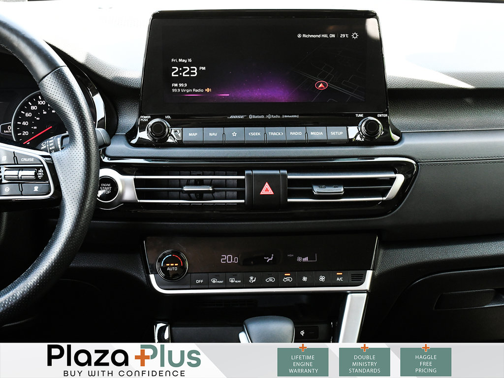 2023 Kia Seltos SX Turbo CPO | Lane Keep Assist | Blind Spot Monitor | Apple Carplay | Android Auto | Backup Camera