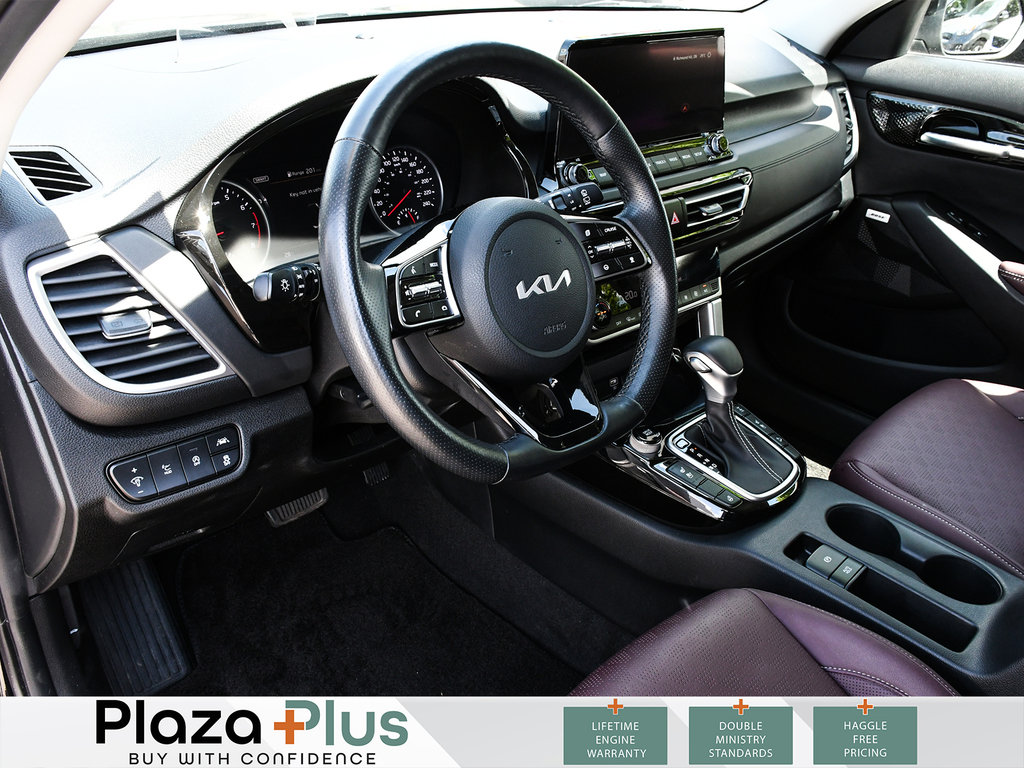 2023 Kia Seltos SX Turbo CPO | Lane Keep Assist | Blind Spot Monitor | Apple Carplay | Android Auto | Backup Camera