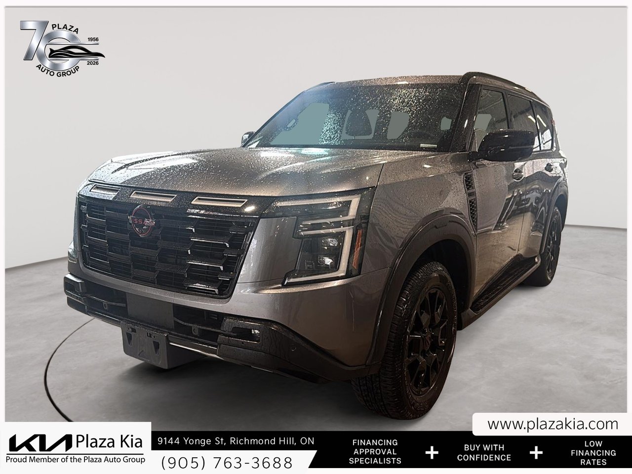 Gray 2026 Nissan Armada SUV / Crossover Four-Wheel Drive Automatic