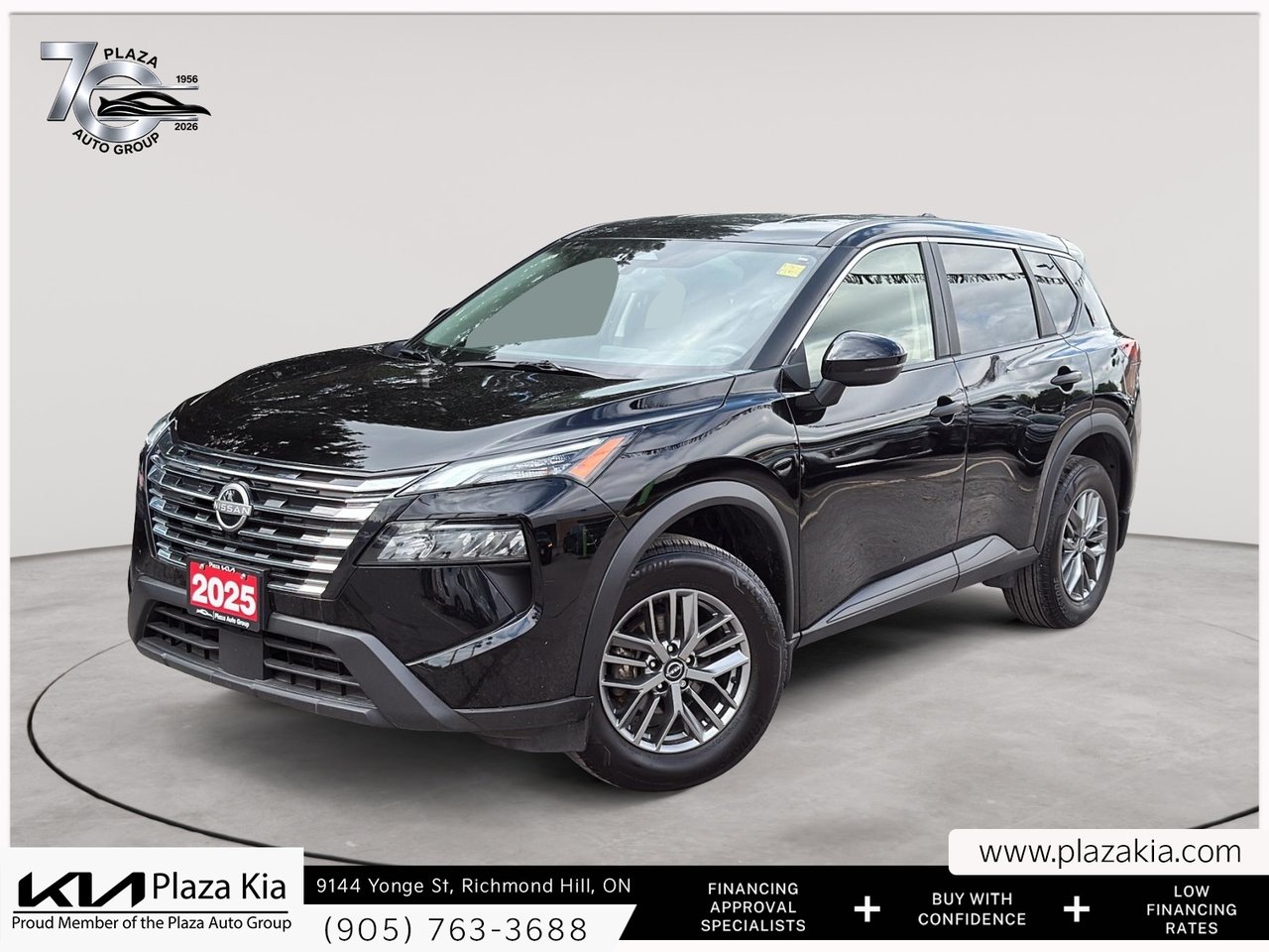 Black 2025 Nissan Rogue SUV / Crossover All-Wheel Drive