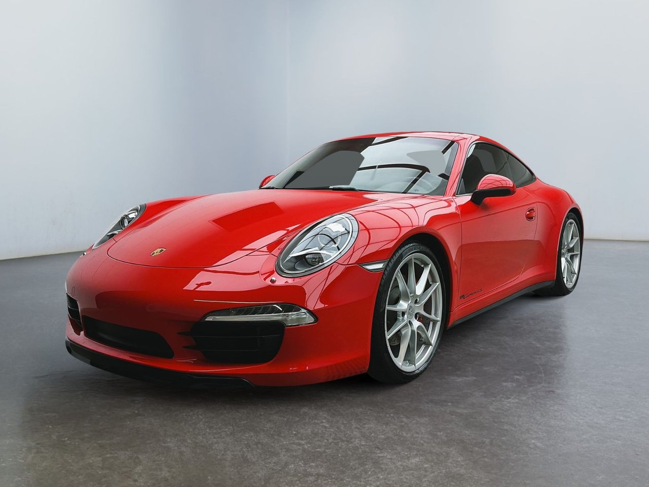 Guards Red 2015 Porsche 911 Coupe All-Wheel Drive 