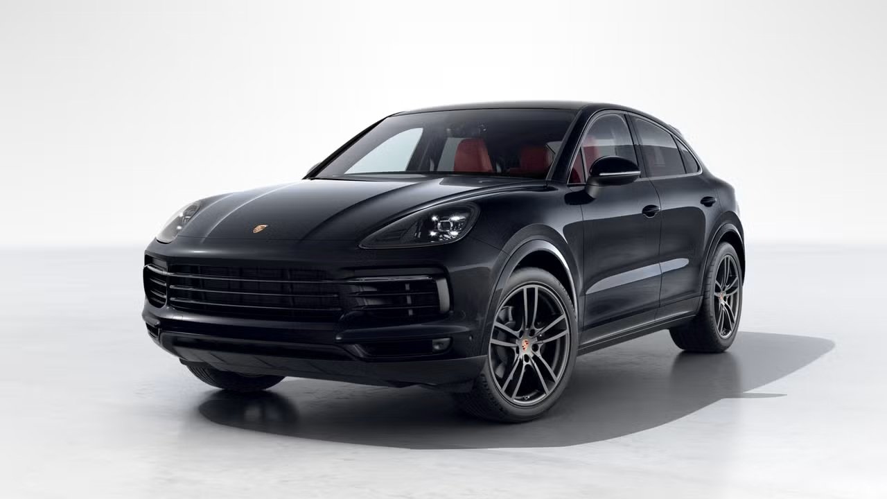 Chromite Black Metallic 2023 Porsche Cayenne Coupe Automatic