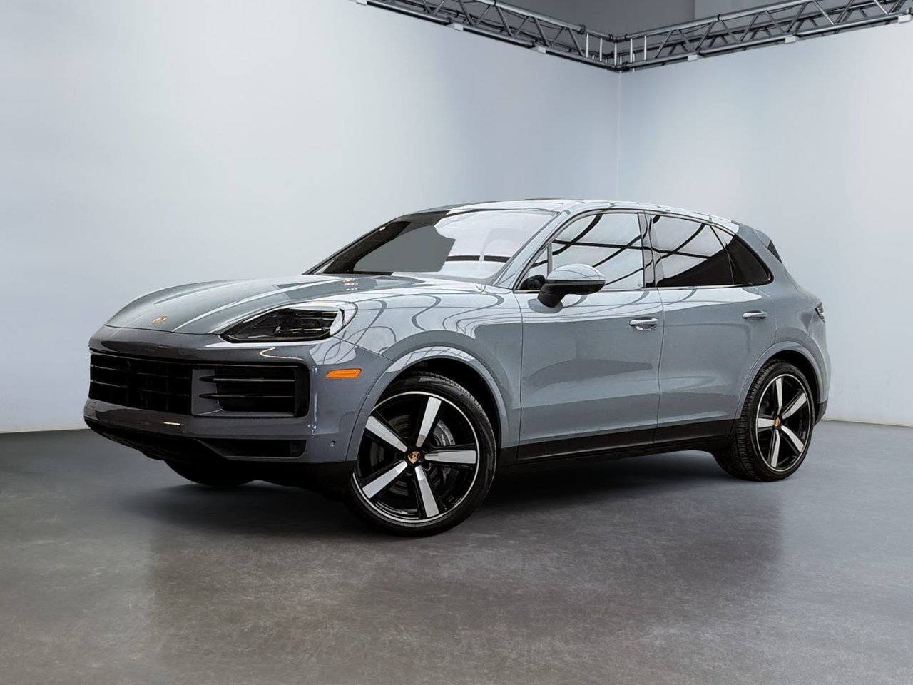 Gray (Arctic Grey) 2024 Porsche Cayenne SUV / Crossover All-Wheel Drive Automatic