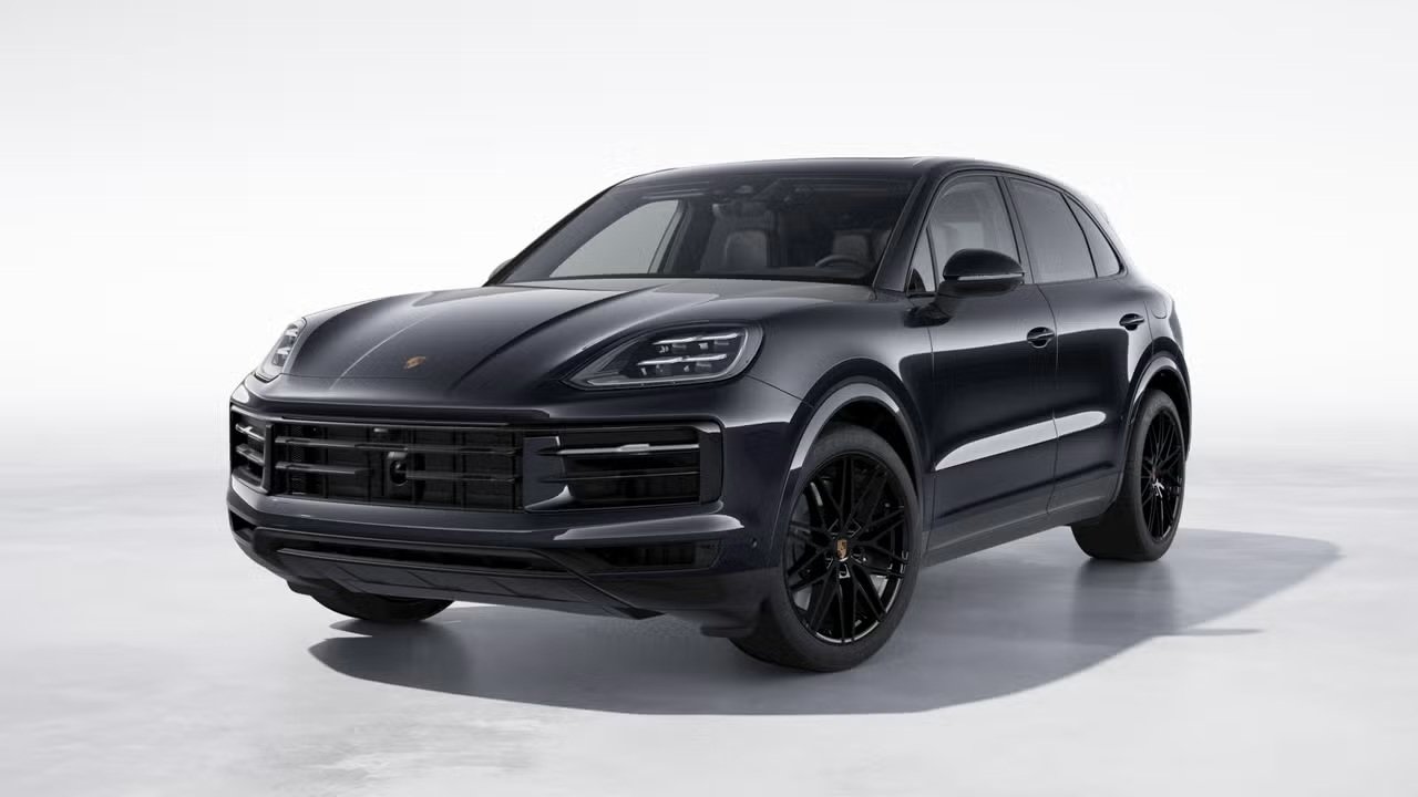 Chromite Black Metallic 2025 Porsche Cayenne AWD SUV / Crossover All-Wheel Drive Automatic