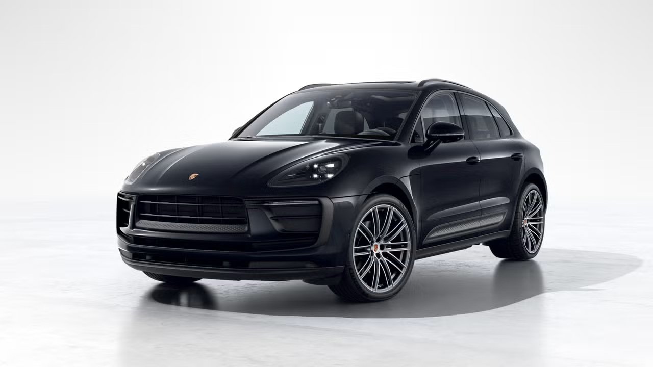 Jet Black Metallic 2023 Porsche Macan SUV / Crossover  Automatic