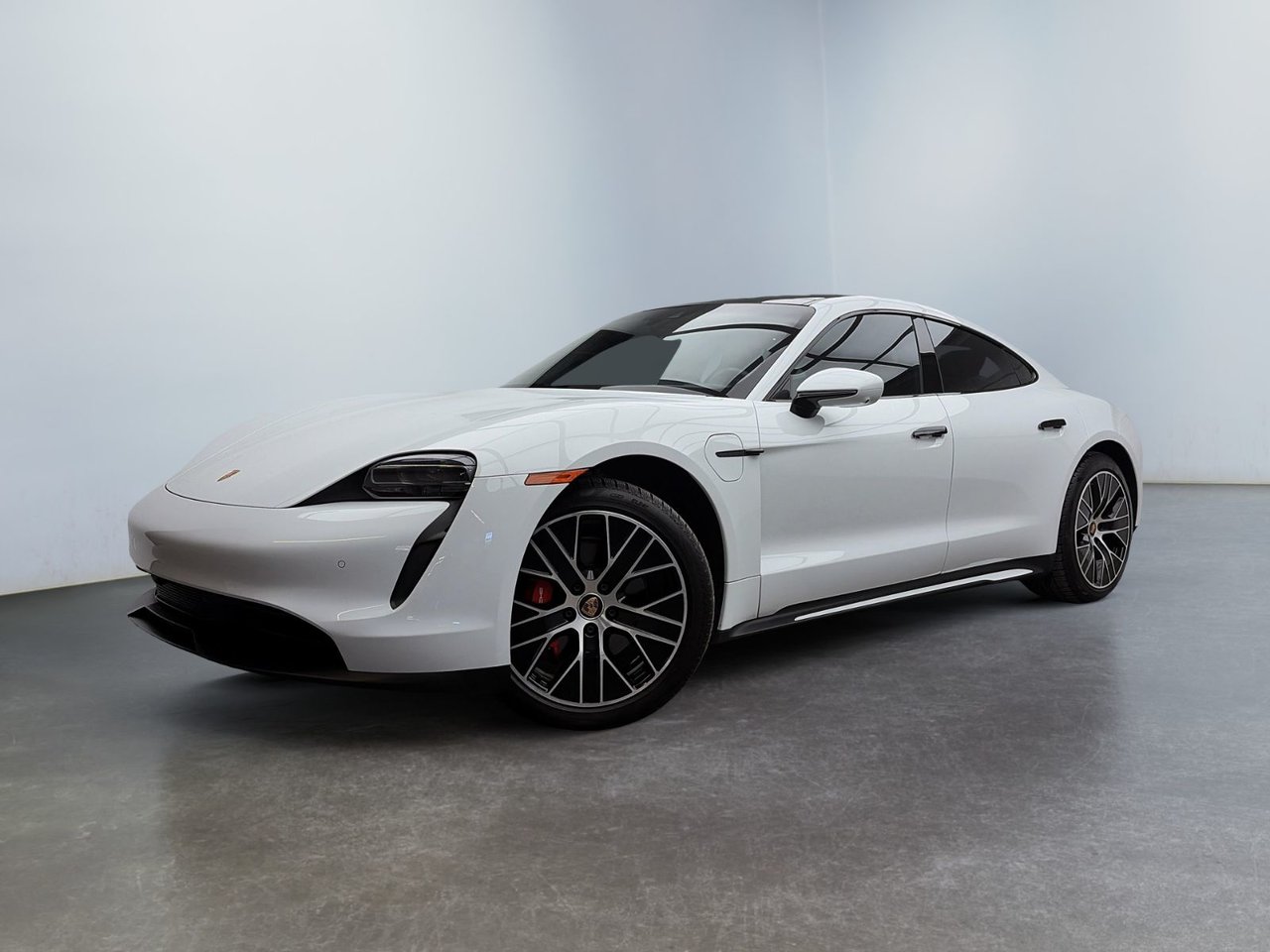 Carrara White Metallic 2023 Porsche Taycan Sedan All-Wheel Drive Automatic