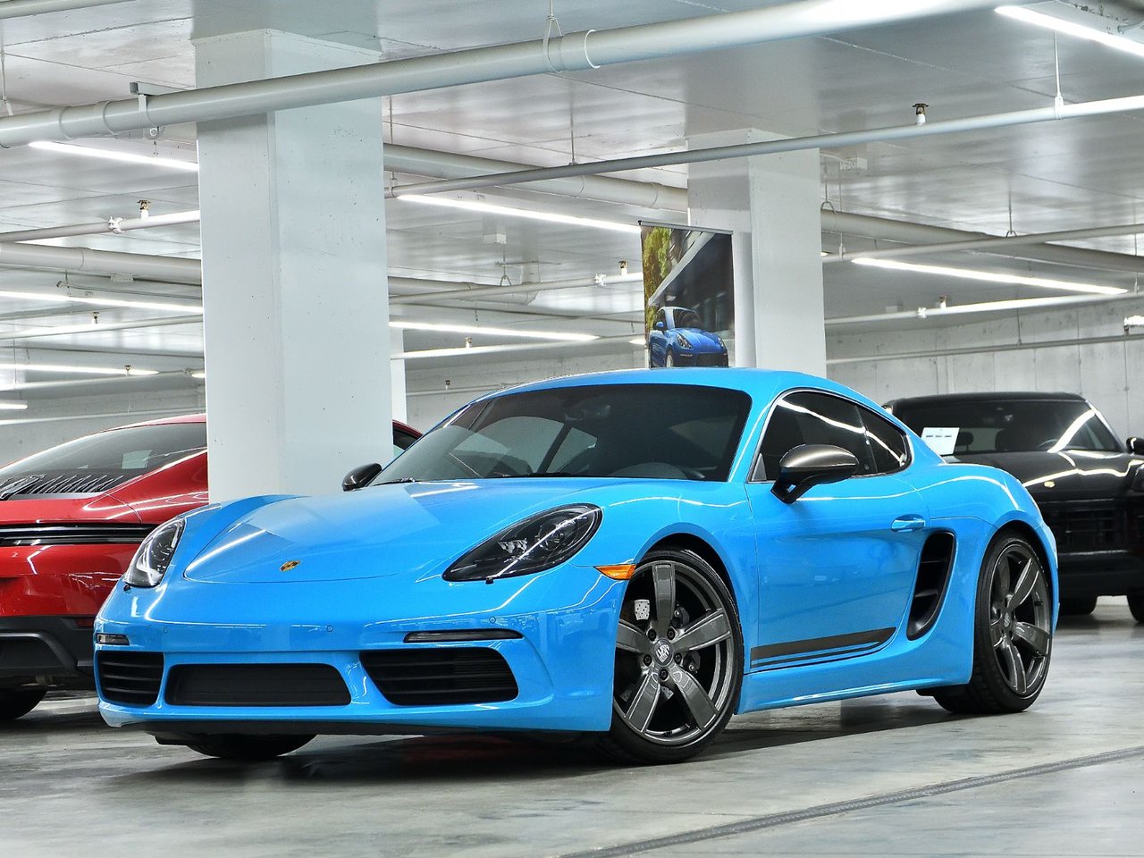  2018 Porsche 718 Cayman Coupe Rear-Wheel Drive 