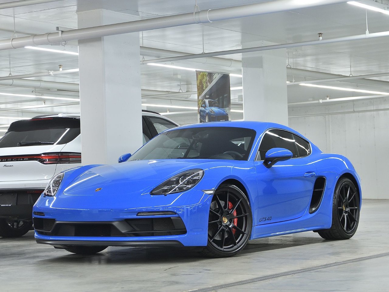 Shark Blue 2025 Porsche 718 Cayman Coupe Rear-Wheel Drive 