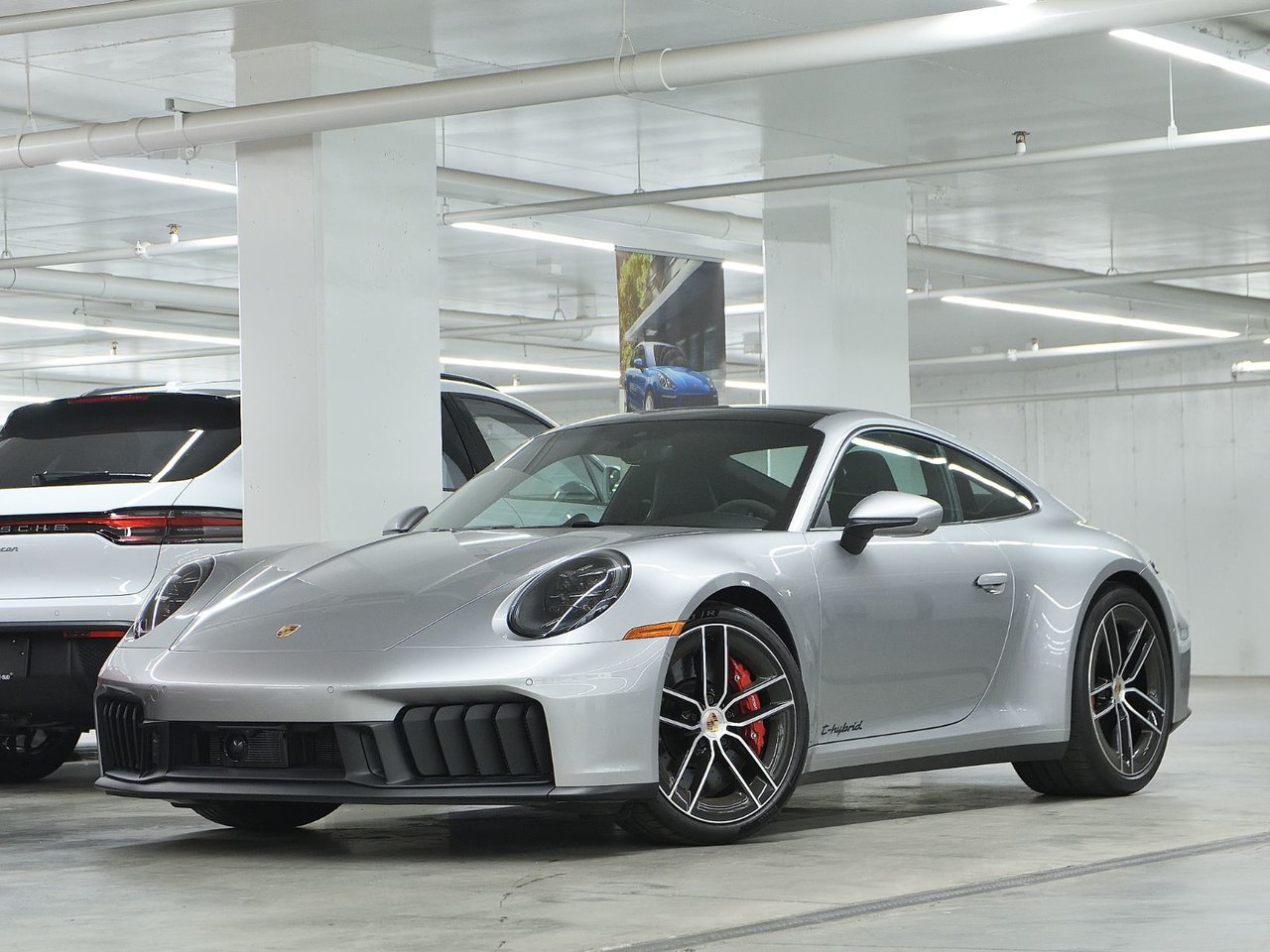GT Silver Metallic 2025 Porsche 911 Coupe All-Wheel Drive Automatic