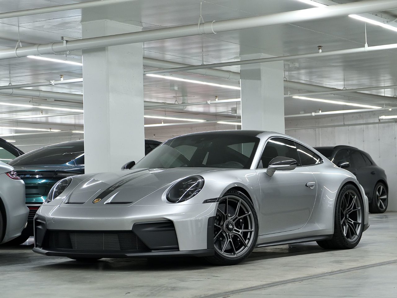 GT Silver Metallic 2026 Porsche 911 GT3 Touring Coupe RWD Coupe Rear-Wheel Drive 