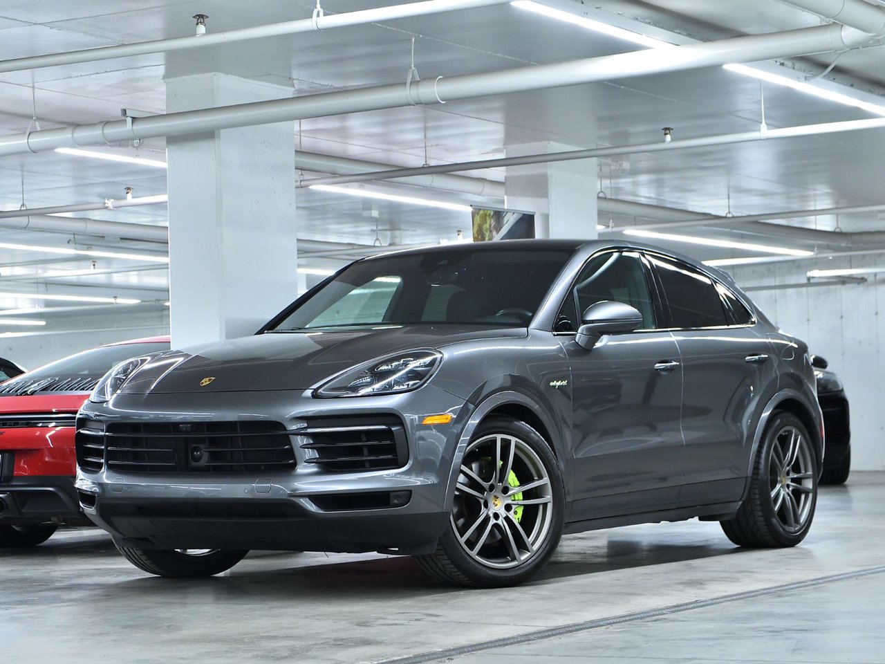 Gray (Quarzite Grey Metallic) 2020 Porsche Cayenne Coupe Coupe All-Wheel Drive Automatic