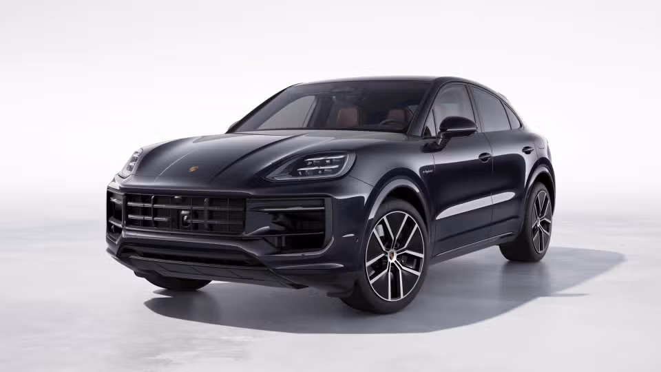 Chromite Black Metallic 2024 Porsche Cayenne Coupe AWD Coupe All-Wheel Drive Automatic