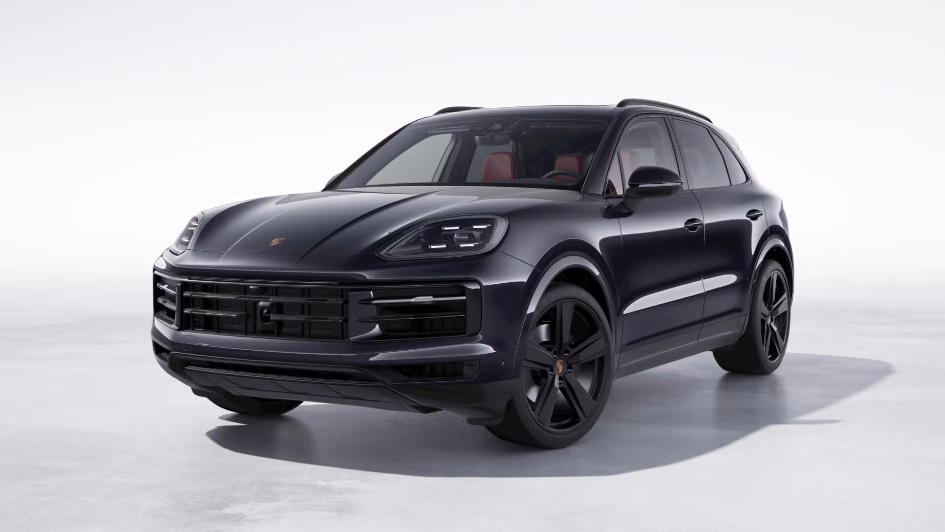 Chromite Black Metallic 2025 Porsche Cayenne AWD SUV / Crossover All-Wheel Drive Automatic