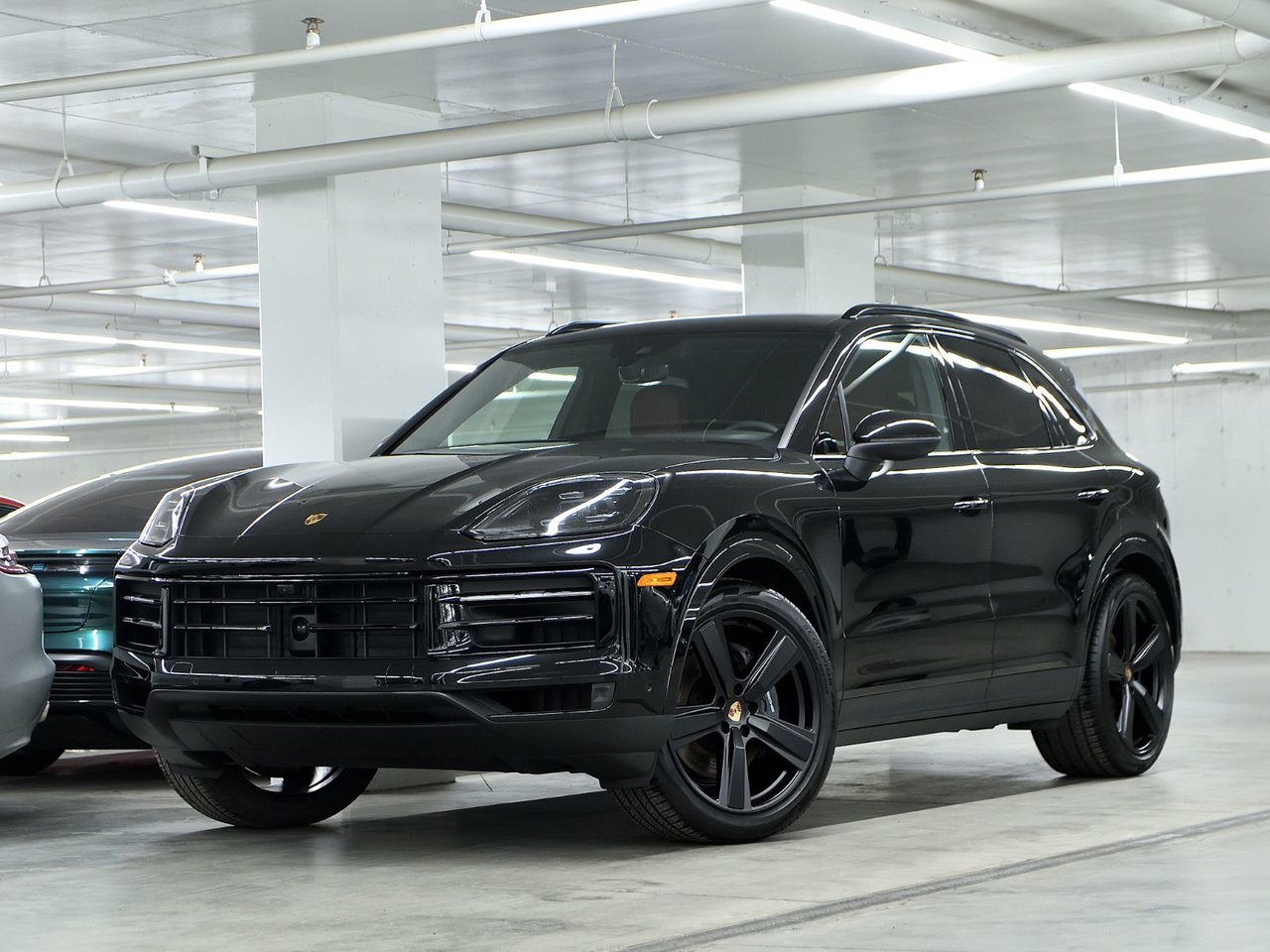 Chromite Black Metallic 2025 Porsche Cayenne AWD SUV / Crossover All-Wheel Drive Automatic