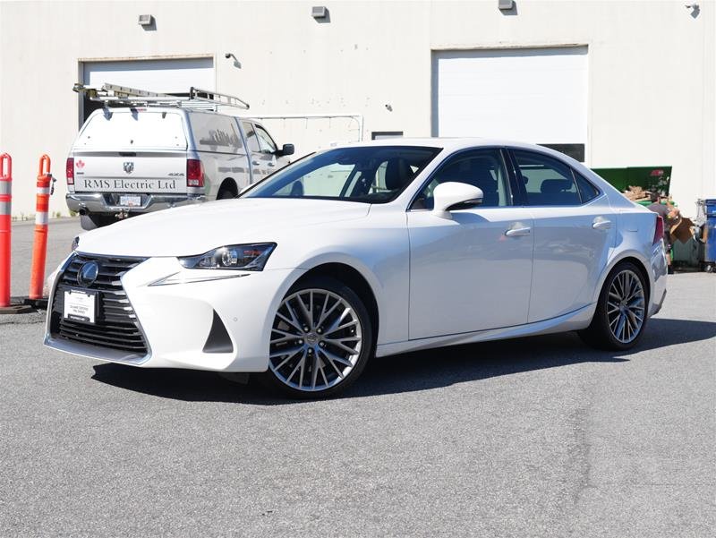 White 2019 Lexus IS Sedan Automatic