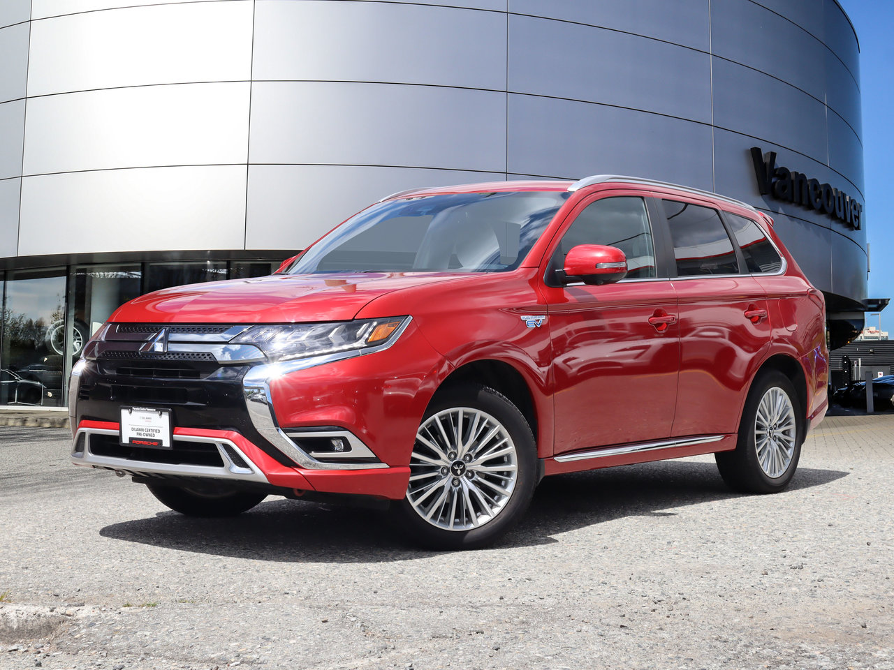 Red 2019 Mitsubishi Outlander Hybrid Plug-in GT S-AWC S-AWC SUV / Crossover All-Wheel Drive Automatic
