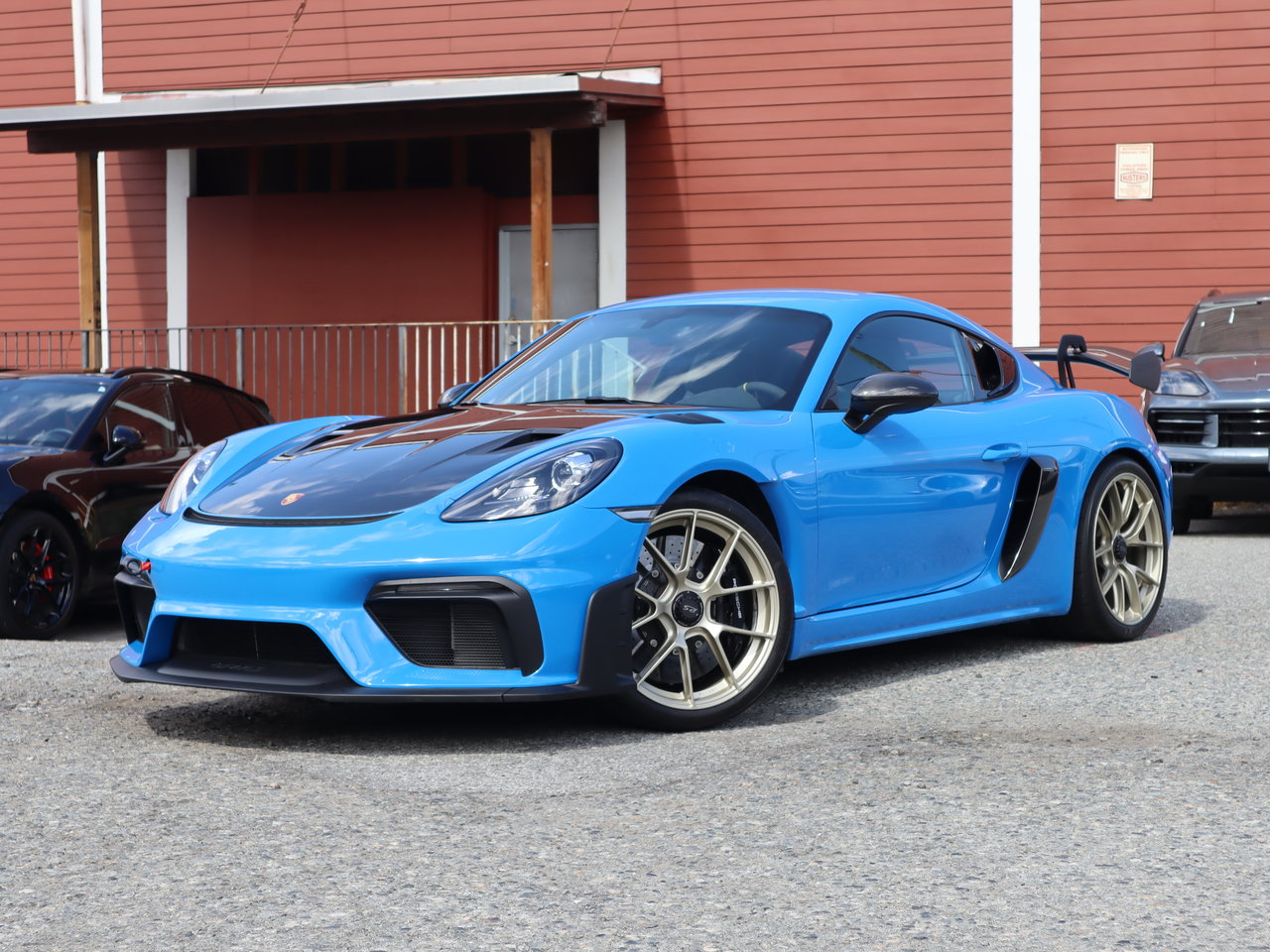 Shark Blue 2023 Porsche 718 Cayman GT4 RS RWD Coupe Rear-Wheel Drive Automatic