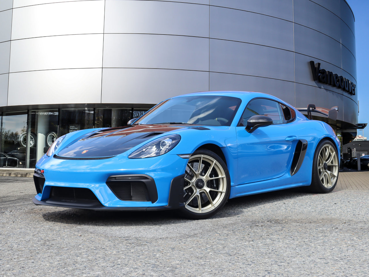 Shark Blue 2023 Porsche 718 Cayman Coupe Rear-Wheel Drive Automatic