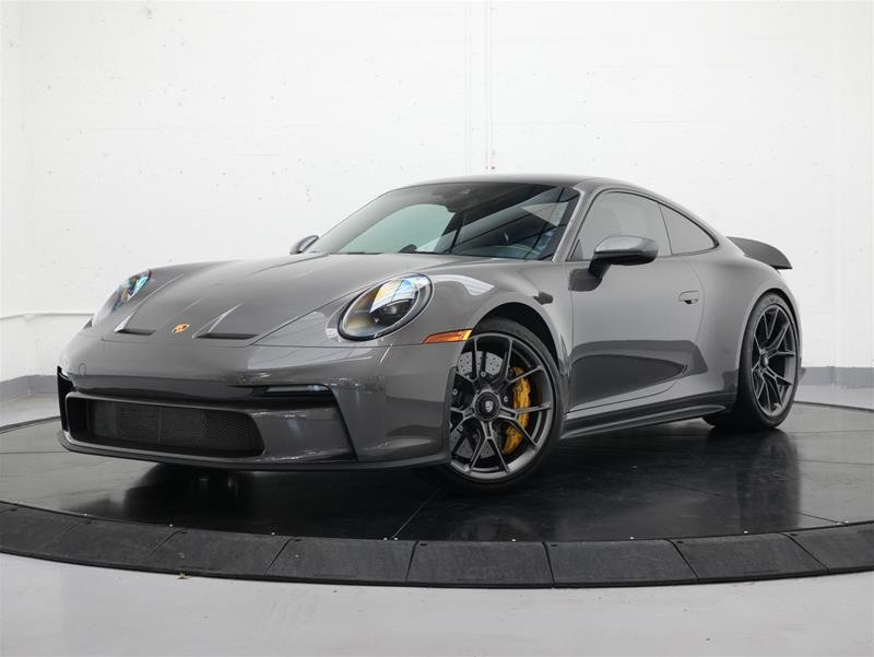 Gray (Agate Grey Metallic) 2024 Porsche 911 Coupe Rear-Wheel Drive Automatic