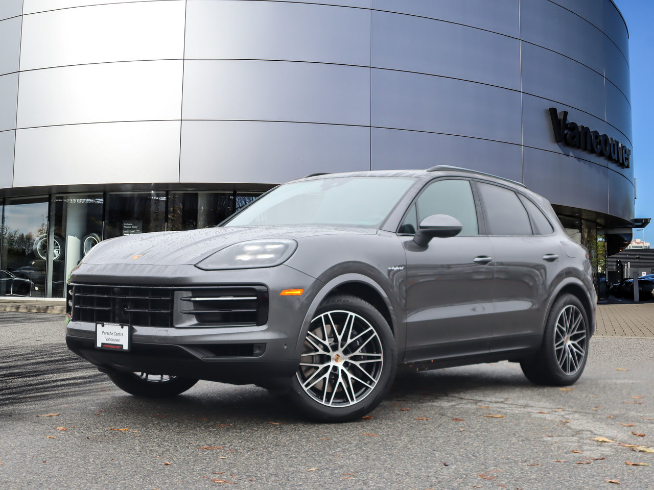 Gray (Quarzite Grey Metallic) 2026 Porsche Cayenne SUV / Crossover All-Wheel Drive Automatic