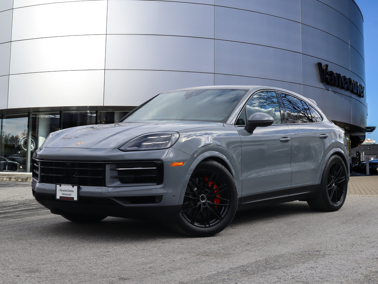 Gray (Arctic Grey) 2026 Porsche Cayenne Coupe Coupe All-Wheel Drive Automatic