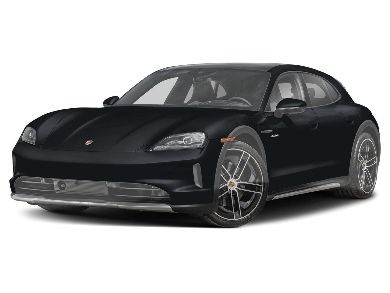 Jet Black Metallic 2025 Porsche Taycan Wagon All-Wheel Drive Automatic