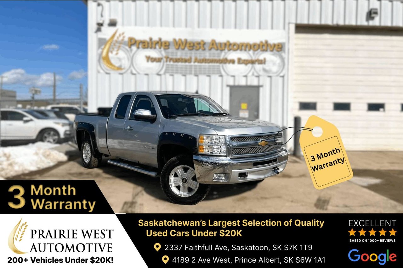 2012 Chevrolet Silverado 1500 LT Extended Cab 4WD