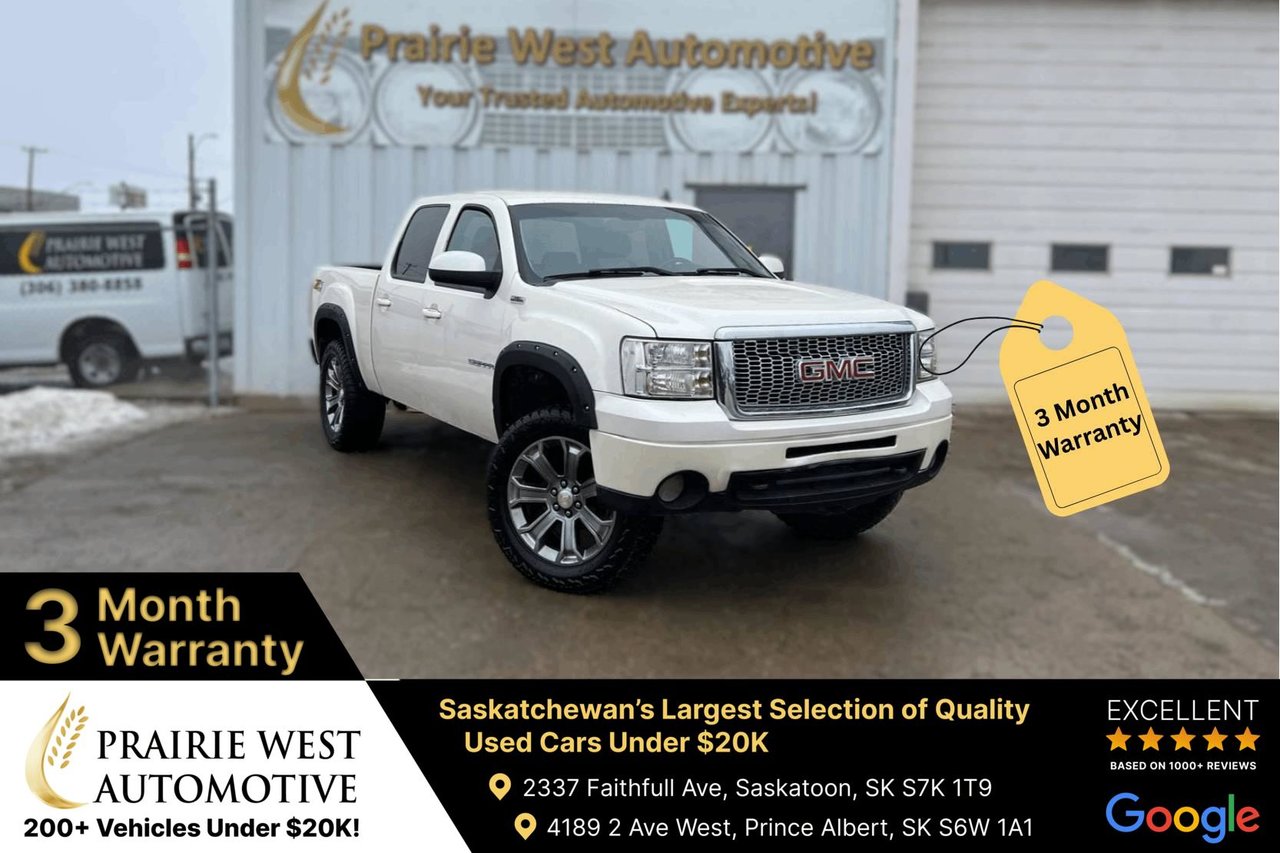 2012 GMC Sierra 1500 SLT Crew Cab 4WD