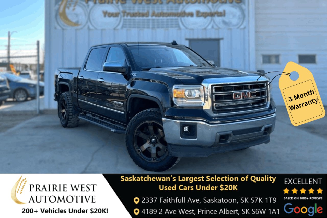 2015 GMC Sierra 1500 SLT Crew Cab 4WD