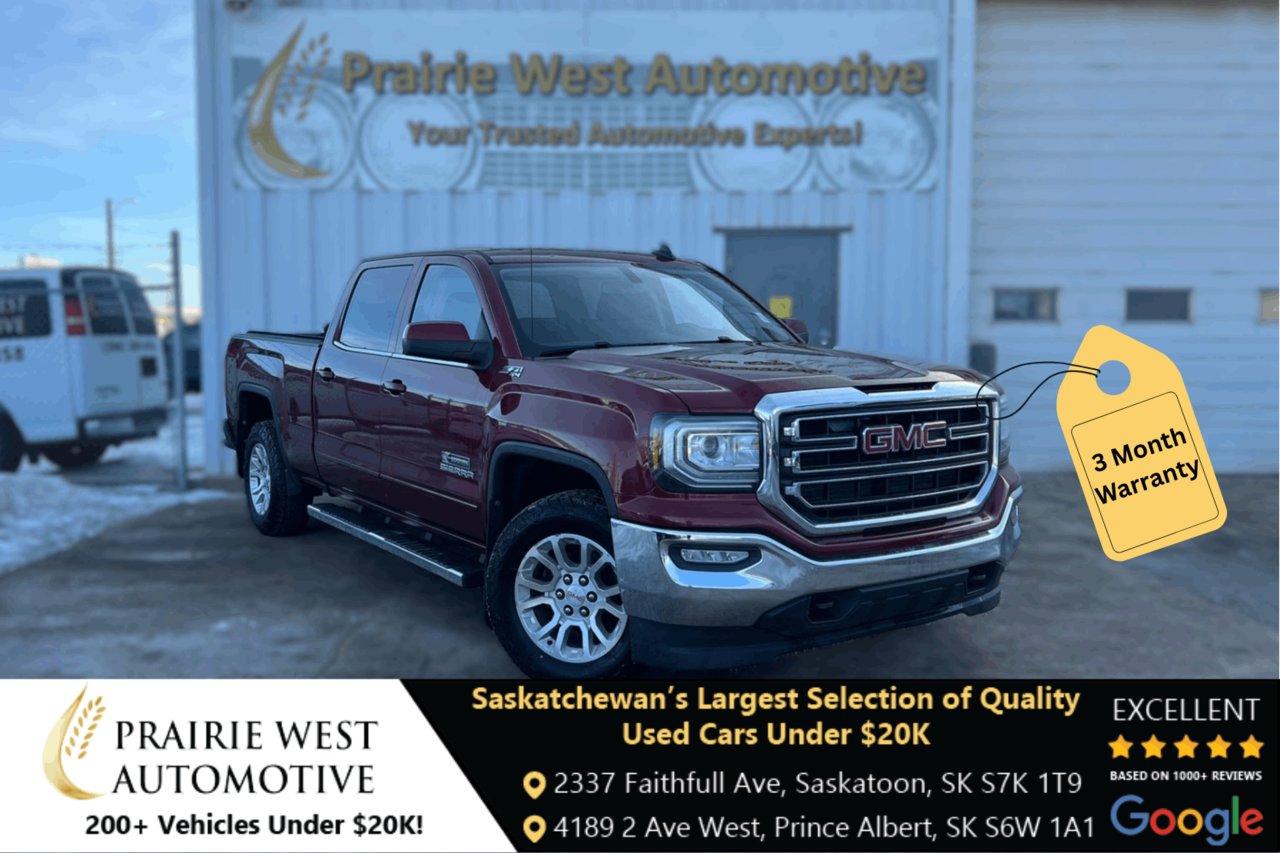 2017 GMC Sierra 1500 SLE Crew Cab 4WD