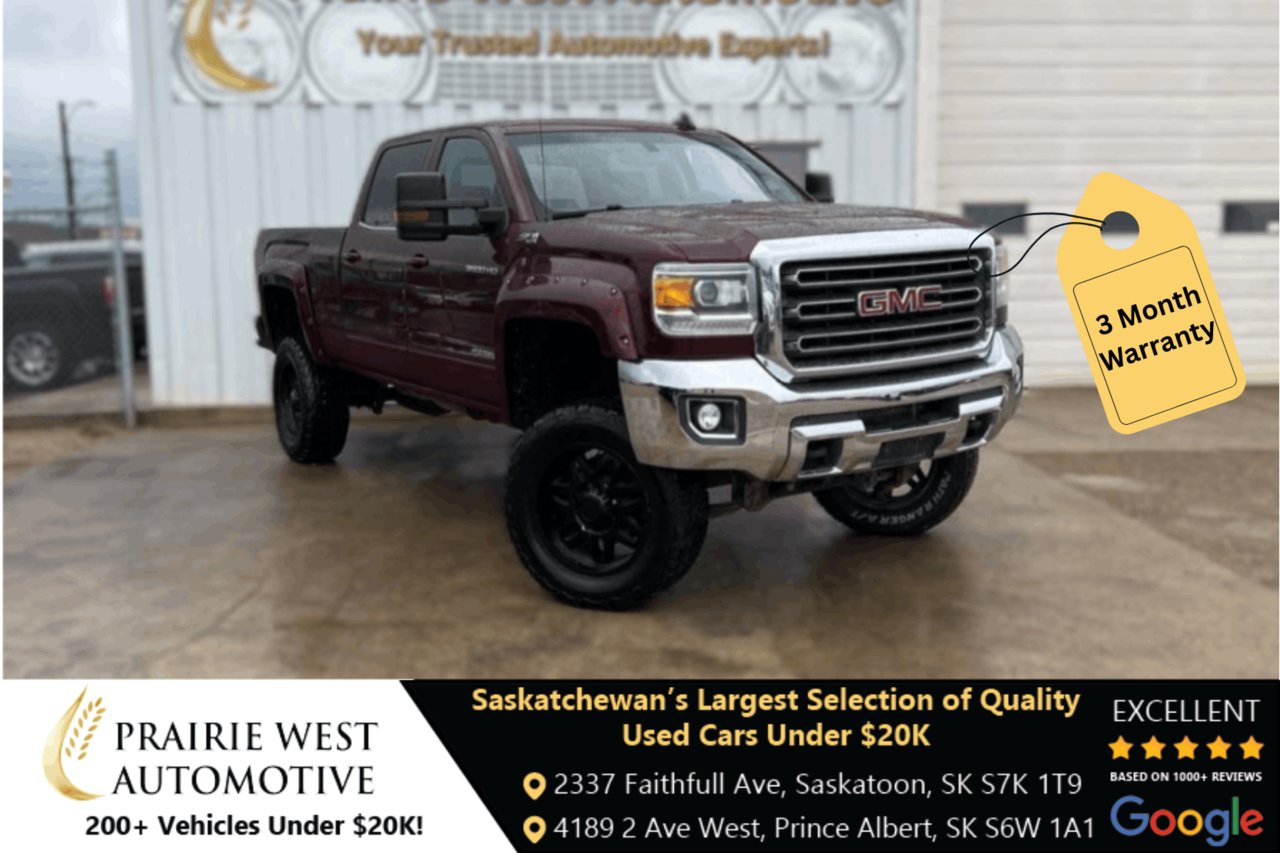 2016 GMC Sierra 3500HD SLT Crew Cab 4WD