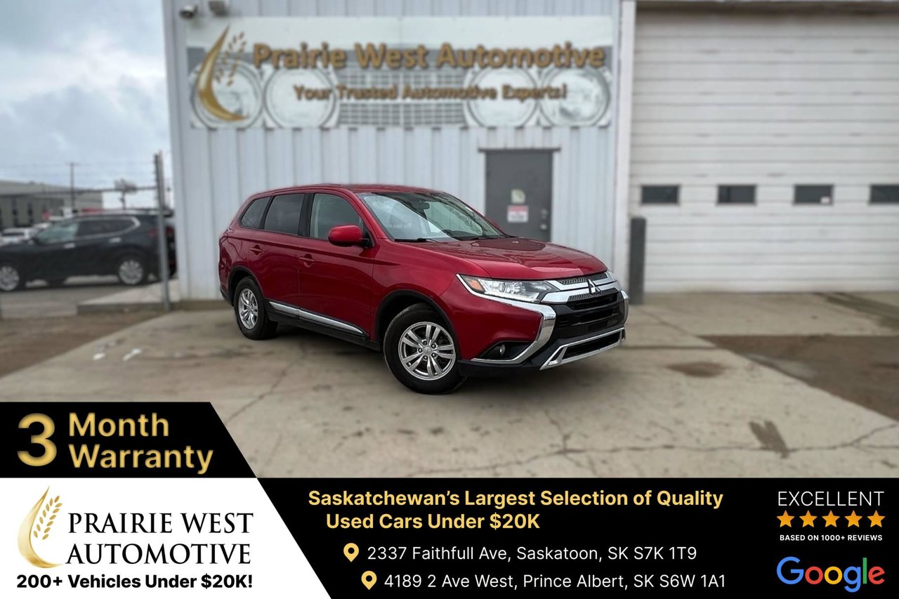 2020 Mitsubishi Outlander ES S-AWC SUV / Crossover All-Wheel Drive Automatic